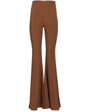Taller Marmo Wide Trousers - Brown