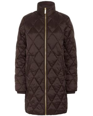 Part Two Steppjacke Mit Stehkragen - Braun