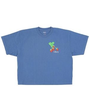 Obey T-Shirts - Blue