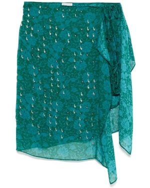 Dries Van Noten Midi Skirts - Verde