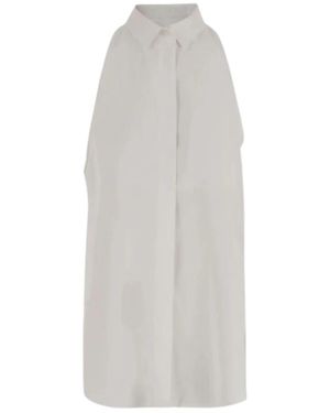 DARKPARK Sleeveless Tops - White