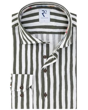 R2 Amsterdam Long Sleeve Shirt - Grün