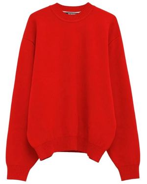 Jacquemus Round-Neck Knitwear - Rojo