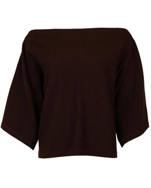 March23 Round-Neck Knitwear - Marron