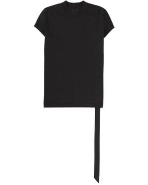 Rick Owens Tops ,Zwart ,Katoen Small Level T
