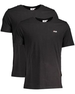 Fila T-Shirts - Black