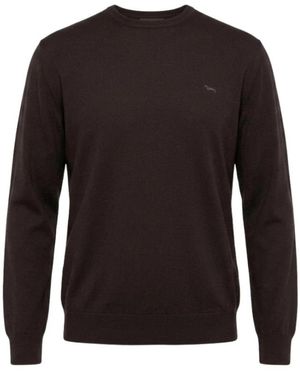 Harmont & Blaine Rundhals-Pullover - Schwarz