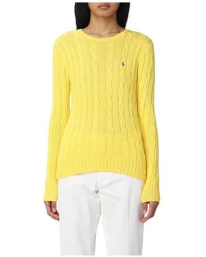 Polo Ralph Lauren Round-Neck Knitwear - Geel