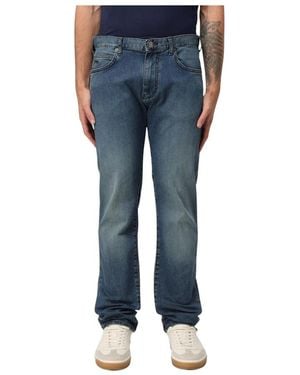 Emporio Armani Straight Fit Jeans - Blue