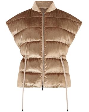 Peserico Vests - Brown