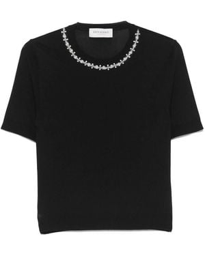Ermanno Scervino Round-Neck Knitwear - Black