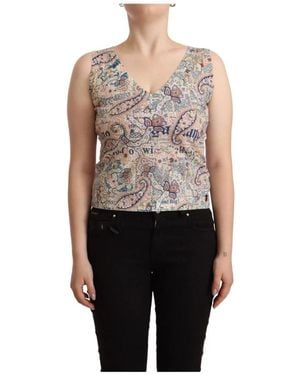 John Galliano Sleeveless Tops - Gris