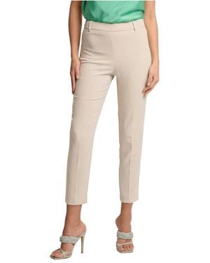 Kocca Broeken ,Stijlvolle Heldere Slim Fit Broek - Naturel