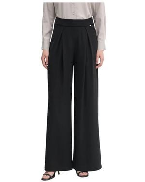 GAUDI Wide Trousers - Nero