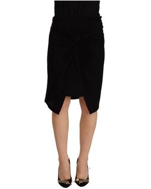 Plein Sud Midi Skirts - Black