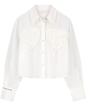FABIENNE CHAPOT Overhemden ,Wit ,Katoen Haidy Blouse