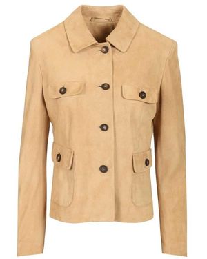 Tagliatore Leather Jackets - Natural