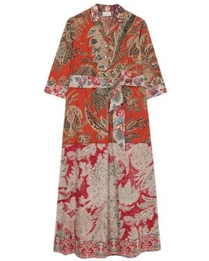 Pierre Louis Mascia Shirt Dresses - Red