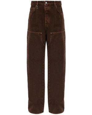 Amiri Straight Jeans - Brown