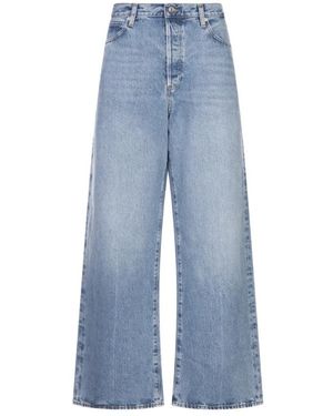 FRAME Wide Jeans - Blauw