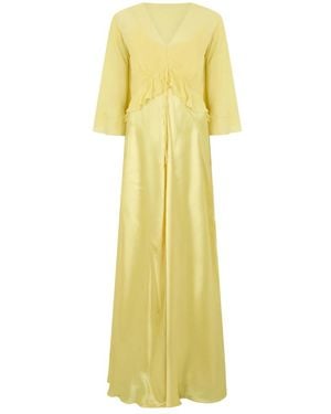 Alberta Ferretti Maxi Dresses - Amarillo