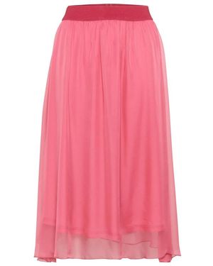 Saint Tropez Midi Skirts - Rosa