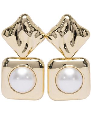 Self-Portrait Earrings - Metallizzato
