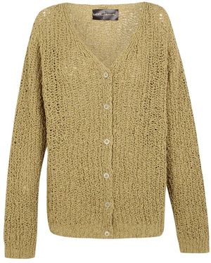 Cortana Oversized Strickjacke - Grün