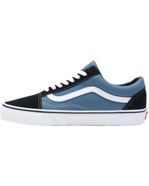Vans Oude Skool Sneakers - Blauw