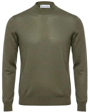 Roberto Collina Round-Neck Knitwear - Verde