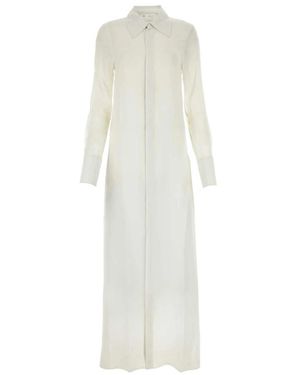 Ami Paris Shirt Dresses - White