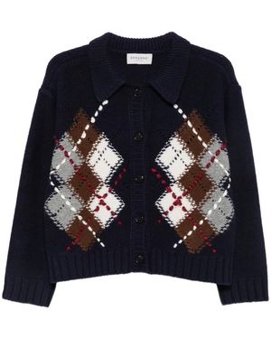 Ermanno Scervino Cardigans - Blue