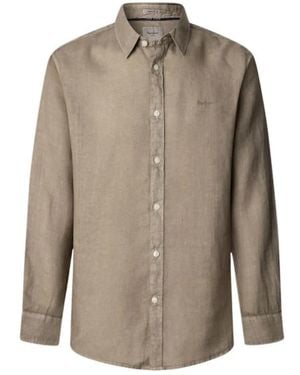 Pepe Jeans Casual Shirts - Neutro