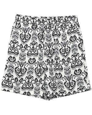 Low Brand Korte Broeken ,Veelkleurig ,Short Shorts - Zwart
