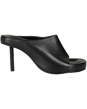 Jacquemus Heeled Mules - Black