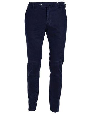 L.B.M. 1911 Chino hose. slim fit. hergestellt in italien. - Blau