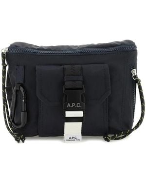 A.P.C. Bum Bags - Black