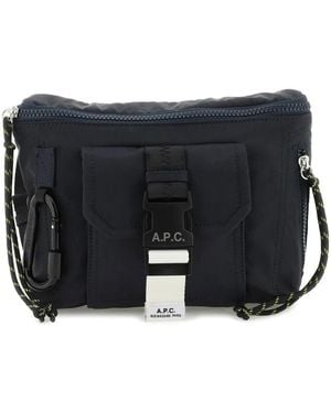 A.P.C. Belt Bags - Black