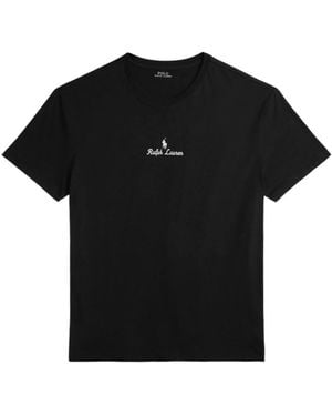 Polo Ralph Lauren Schwarze T-Shirts Und Polos Mit Pony-Logo