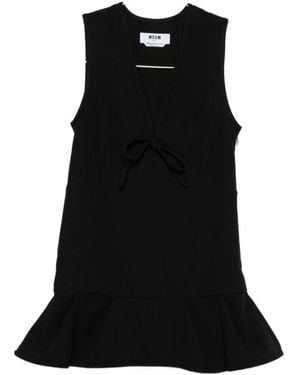 MSGM Short Dresses - Black