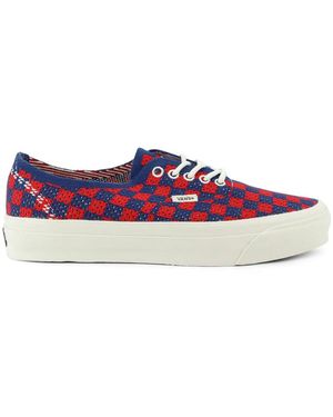 Vans Schoenen ,Veelkleurig ,Lx Authentic 44 Ek Punk Check - Blauw