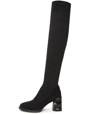 CESARE GASPARI Over-Knee Boots - Nero