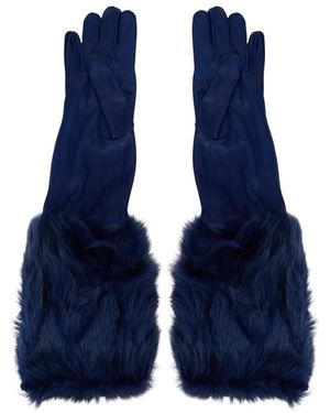 Alberta Ferretti Accessoires ,Blauw ,7 1/2