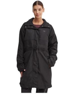 P.E Nation Mid Length Down Parka - Zwart