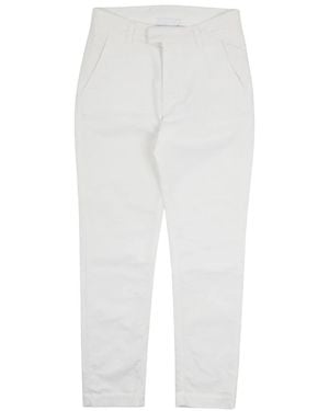 Biancalancia Cropped Trousers - Blanco