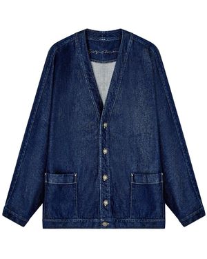 Giorgio Armani Denim Jackets - Blue