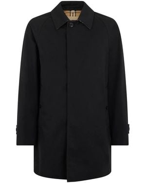 Burberry Klassieke Korte Trenchcoat - Zwart