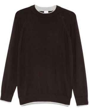 Eleventy Round-Neck Knitwear - Noir
