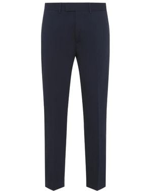 Tom Ford Stretch Cotton Chino Trousers - Blue