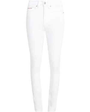 Calvin Klein Skinny Trousers - White